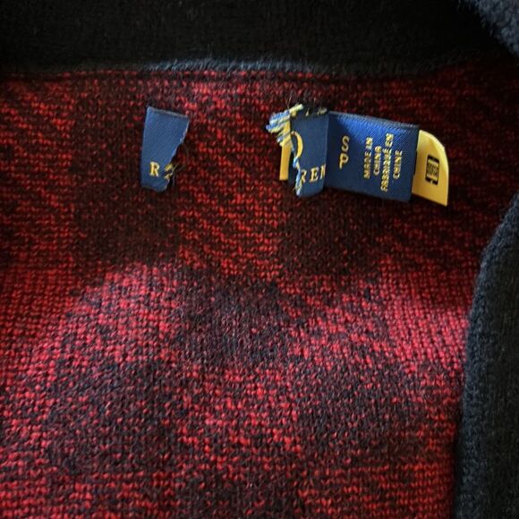 Polo Ralph Lauren - Merino Wool Rib Puff Shoulder Sweater -Size S - Picture 2 of 7